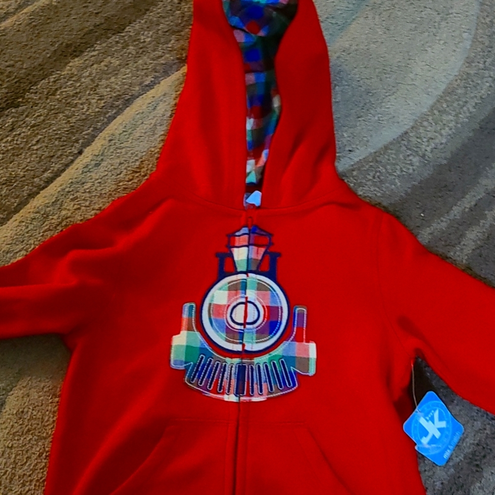 Boys train jacket